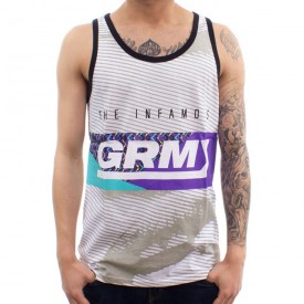 GRIMEY SMOKING GIRL TANK TOP TÍLKO