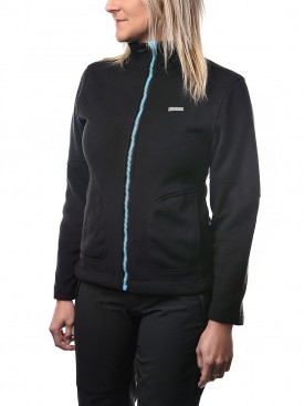 DÁMSKÁ FLEECE BUNDA REJOICE BLACK SAPPHIRE MODRÁ