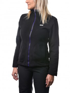 DÁMSKÁ FLEECE BUNDA REJOICE BLACK SAPPHIRE FIALOVÁ