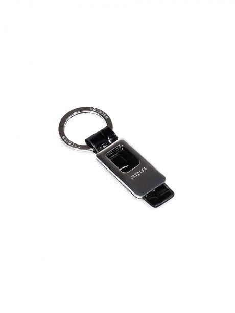 KLÍČENKA CARPISA AK171304S12 KOV/KŮŽE ČERNÁ