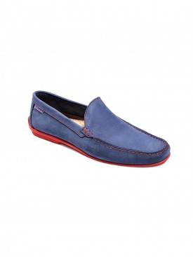 PÁNSKÉ KOŽENÉ MOKASÍNY STORM 5145 BLUE