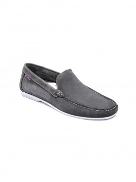 PÁNSKÉ KOŽENÉ MOKASÍNY STORM 5145 GREY