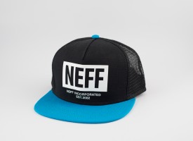 KŠILTOVKA NEFF CORPO TRUCKER ČERNÁ/MODRÁ