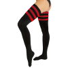 NADKOLENKY COOLSOCKS BLACK/RED