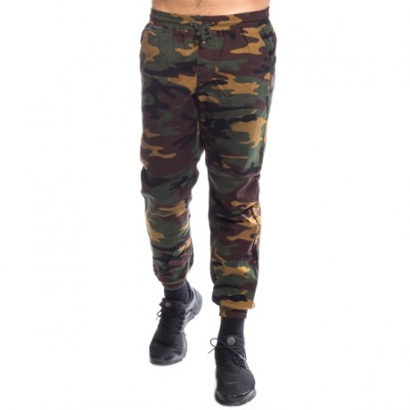 GRIMEY RIB JOGGER PANT CAMO MASKÁČOVÉ
