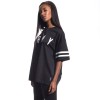 GRIMEY SMOKY ALLEY MESH LONG ČERNÝ DRES DÁMSKÝ