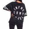 GRIMEY SMOKY ALLEY MESH LONG ČERNÝ DRES DÁMSKÝ