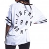GRIMEY SMOKY ALLEY MESH LONG BÍLÝ DRES DÁMSKÝ