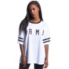 GRIMEY SMOKY ALLEY MESH LONG BÍLÝ DRES DÁMSKÝ