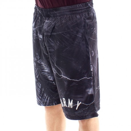 GRIMEY BROKEN PALMS SHORT ČERNÉ PÁNSKÉ KRAŤASY